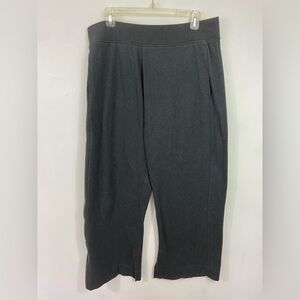 NWT Pact Wide Leg Cropped Sweatpants Pull On Cropped Organic Cotton XL
Lounge